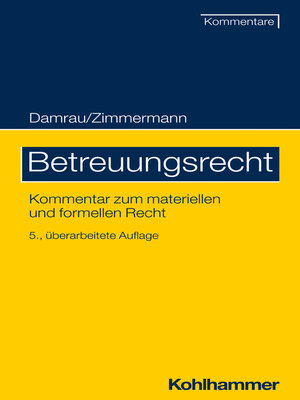 cover image of Betreuungsrecht